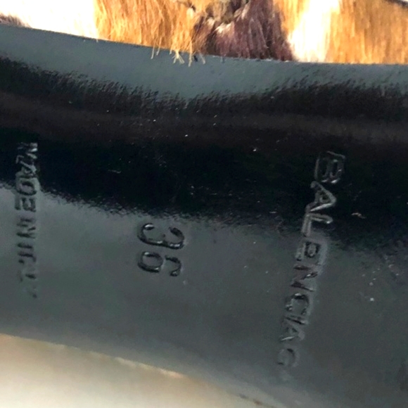 BALENCIAGA Leopard Ponyhair AnkleBoots Retail $945 - Picture 6 of 13